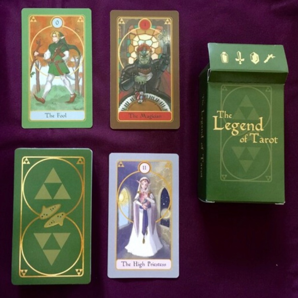 FIRST EDITION Legend of Zelda Tarot VERY Limited Edition independent artist deck